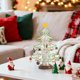 thumbnail image 5 of Árbol de Navidad en Miniatura, Kit de Bricolaje de Madera, Decoración de Mesa, Adorno para Fiestas Navideñas, Regalo Invernal Festivo, con Diseños Variados, 35 x 23 x 23 cm, 5 of 6