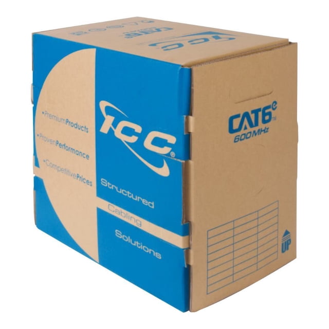 Cable de PVC CMR Cat6e azul