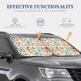 thumbnail image 4 of Daiia Animals 2PCS Car Windshield Sun Shade, Foldable Sun Shield for Car Front Window, Auto Sun Blocker Visor Protector Universal for Truck SUV Pickup-Medium, 4 of 7