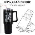 thumbnail image 4 of Father‘s Day Gifts For Dad From Daughter, Son ,Wife 40oz Tumbler with Handle and Straw Lid Dad Birthday Gift|New Dad Gifts|Grandpa Gifts|Gifts for Grandpa|Dad Gifts Stainless Steel |Old Lives Matter, 4 of 6