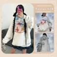 thumbnail image 2 of Sanrio-suéter de Hello Kitty con estampado de dibujos animados, sudaderas con capucha americana Y2K picante para chicas, moda Retro, abrigo de Hip Hop para parejas, regalo de Halloween, 2 of 4