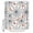 White, variant on Halloween Bathroom Shower Curtains with 12 Hooks Polyester Waterproof Shower Curtain for Stalls and Bathtubs Orange Black Net Classic Spiders Gingham Decorative Bathroom Privacy Curtain 72x96 Inches