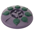 thumbnail image 1 of Creativo perro rompecabezas alimentador juguete comer tazón dispensador de alimentos patrón de pata inteligente Violeta Yuyangstore Juguetes de comida lenta, 1 of 8
