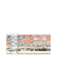 thumbnail image 5 of Unique Loom Estrella Collection Area Rug - Salma (8' Round Orange/Blue), 5 of 7