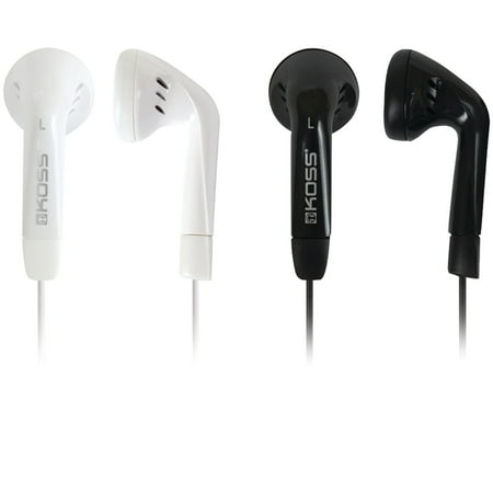 Koss KE7 2 Pair Lightweight On Ear Buds