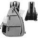 thumbnail image 1 of Mochila Pickleball, bolsa bandolera ajustable, bolsa para raqueta de tenis para Pickleball, 1 of 8