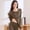 Coffee, variant on Tweang Thermal Base Layer Women Legging Sets for Women Long Johns Thermal Set Thermal Underwear Womens Thermals Top and Bottom Set Long Underwear Black One Size