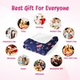thumbnail image 6 of Flannel Fleece Throw Blanket, Soft Large Throw Blanket, Lightweight Cozy Plush Throw Blanket Fit Sofa Bed, 50"x60", Dog Paws, 6 of 7