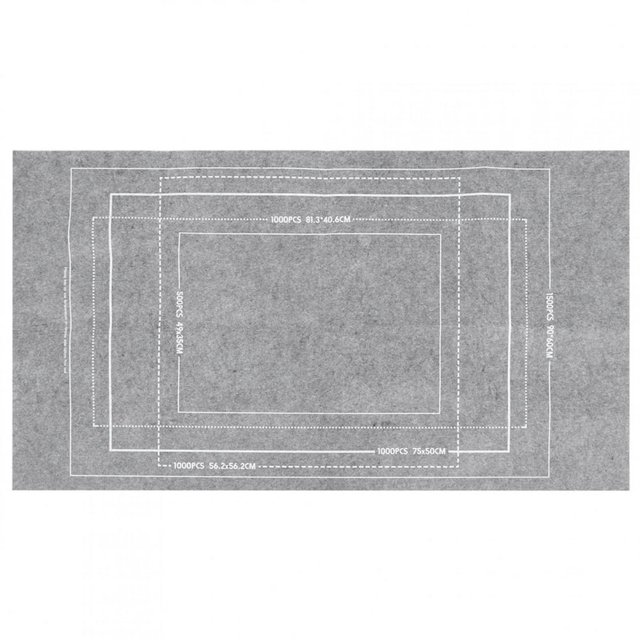 EIGTHTAIL Puzzle Mat Large Capacity Roll Up Storage Carpet Accessories for Household (46x26in)