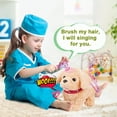 thumbnail image 4 of Koonie Toy Dog, Singing, Walking, Barking, Tail Wagging, Plush Interactive Toy for 2-5 Years Kids, 4 of 5