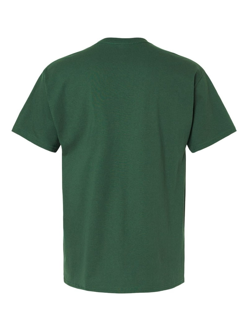 Hanes Mens Essential-T T-Shirt, M, Athletic Dark Green - Walmart.com