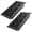 Matte Black, variant on 4x8 Inches Heavy Duty Walkable Floor Register - Easy Adjust Air Supply Lever Decorative Floor Vent Covers, Boston Design Vent Covers for Home - Oil Rubbed Bronze