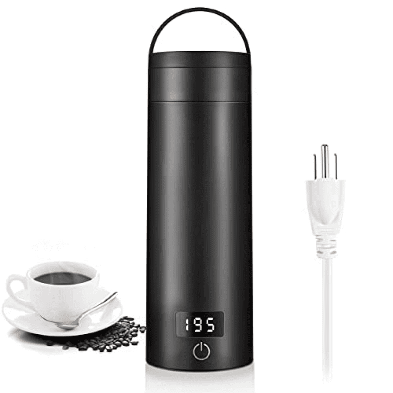 Longdeem Fast-Boil Electric Tea Kettle, 1.7L Stainless-Steel Water Heater,  1500W, Cordless Matte Black Design with LED, Auto-Shutoff & Anti-Dry