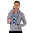 thumbnail image 4 of The Smurfs Cool Kanji Born Fly Unisex Plus Size Hoodie Brisco Brands 5X, 4 of 5