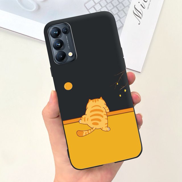 For OPPO Reno 5 5G Case Reno5 Pro Cover Fashion Painted TPU Soft Silicone Phone Cases For OPPO Reno 5 Pro Reno5 Shockproof Funda case-c24 For Reno 5 Pro 5G