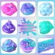 thumbnail image 4 of Slime Kit NPNE Mermaid DIY para niñas con purpurina y cubos de espuma, 4 of 7