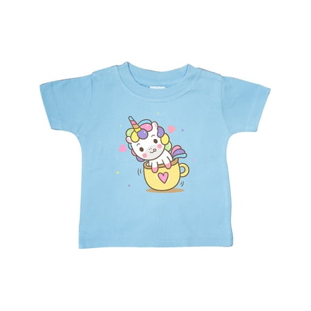 

Inktastic Teacup Unicorn Gift Baby Boy or Baby Girl T-Shirt
