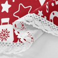 thumbnail image 3 of GZHJMY 60 Inch Round Tablecloth - Christmass Waterproof Spill-Proof Table Cloth with Lace Washable Decorative Fabric Table Cover for Dining Tables, Kitchen and Parties Home Decor, 3 of 7