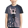 thumbnail image 2 of Hollow Game Kni-ght Silksong Youth T-shirt Short Sleeve Graphic Tops Breathable Shirt Tees, 2 of 9