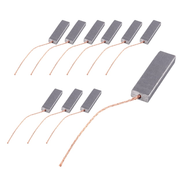Cepillos de CarbóN para Motor 10 Piezas Lavadora Tipo Tambor 5X13,5X40Mm