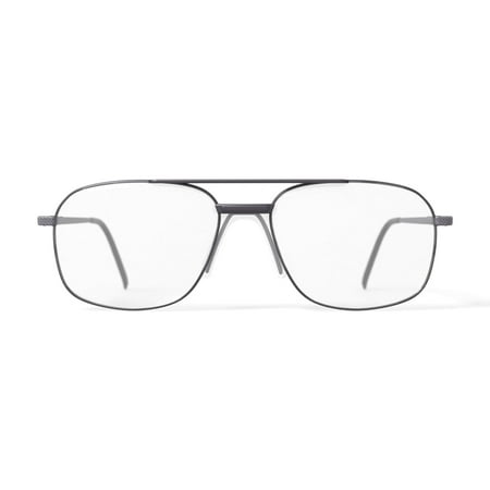 Stetson Men's ST178 Square Prescription Eyeglasses with Case, Gunmetal
