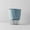 blue, variant on Pretty Comy Waterless Flower Pot (Lazy Flower Pot Powder [Single Pack] with Transparent Bottom)
