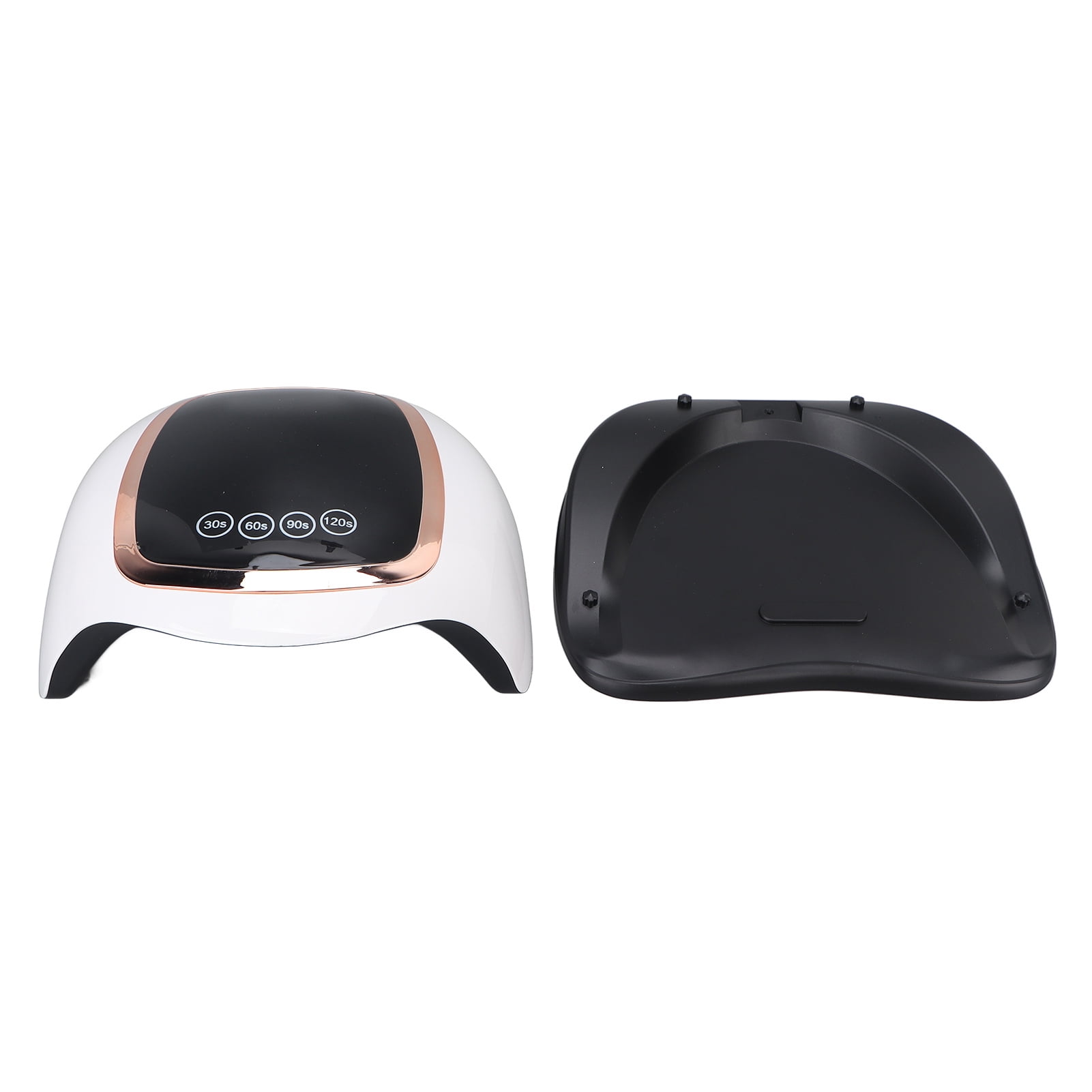 Xirurus 168W UV LED Nail Dryer for Gel Polish, 42pcs Light Chips, 4 Timer Settings, Detachable Bottom Curing Lamp with Smart Auto Sensor, Home Salon Nail Equipment, 9.45 inches / 24 cm, EU Plug