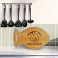thumbnail image 5 of Designs ByLITA Perfectly Sea-soned 14 x 8.5" Fish Shape Cutting Board | Kitchen Chopping Board, 5 of 6