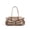 khaki, variant on Cowhide Leather Women Multi Pocket Shoulder Bag, Work Tote Bag, Smooth Texture, Large Capacity