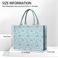 thumbnail image 3 of Large Capacity Tote Bag,Princess Pattern Handbag Fashion Luxury Tote Bag,15.7"x13"x 5.1" Inches,Laptop Compatible, 3 of 6
