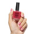 thumbnail image 1 of Corrector de uñas iluminador Nailshion, capa base de relleno de crestas rosadas transparentes, 4 en, 1 of 8