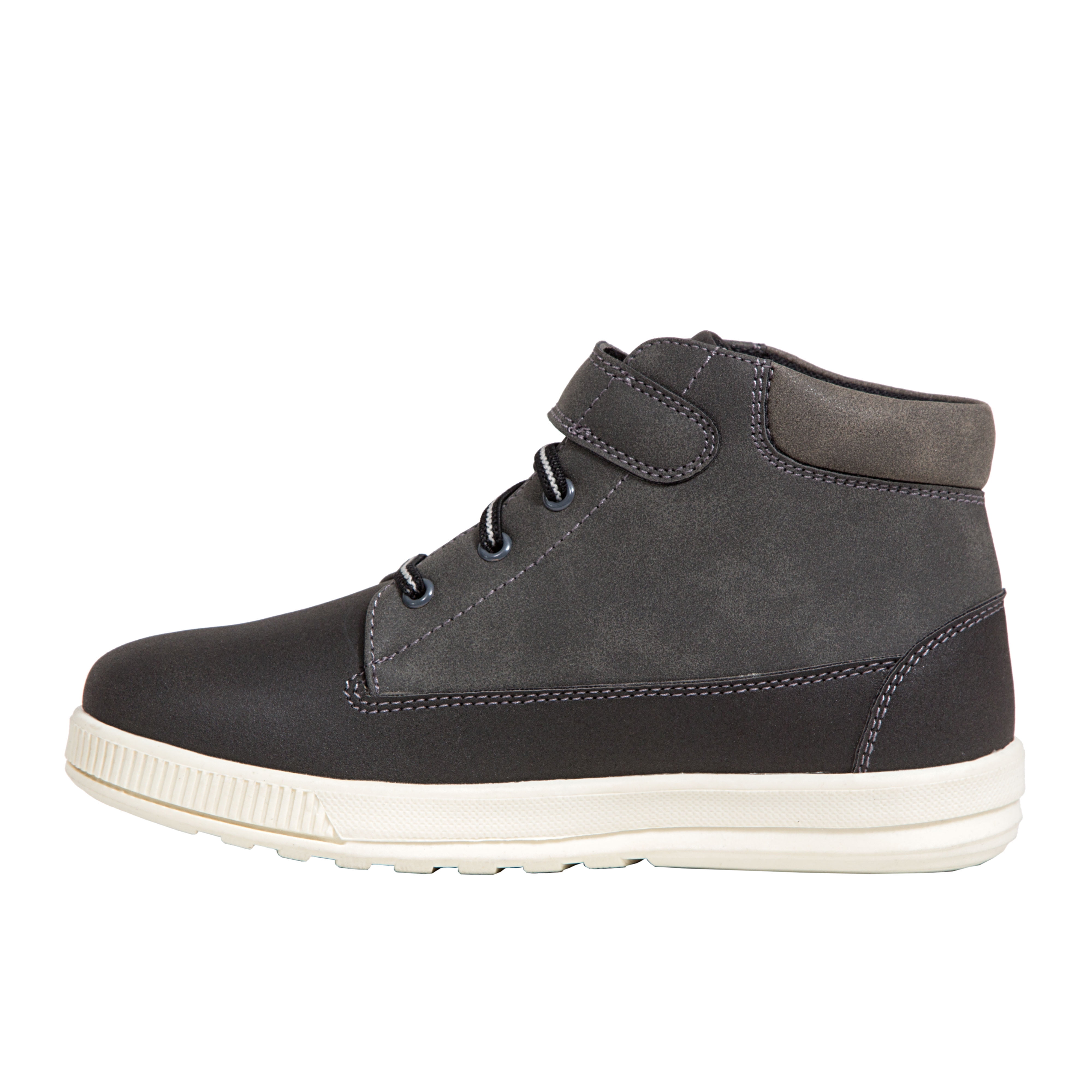 Deer Stags Boys' Niles Hybrid Fashion Sneaker Boot - Black/Grey - 6 Big Kid Medium