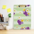 thumbnail image 6 of FMSHPON Floral Clipboard Hardboard Wood Nursing Clip Board and Pull for Standard A4 Letter 13x9 inches, 6 of 7