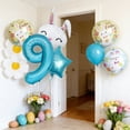 thumbnail image 5 of Easter Themed Number Balloons For Holiday Party And Birthday Celebrations With Metallic Gold Shine Event & Party, 5 of 5