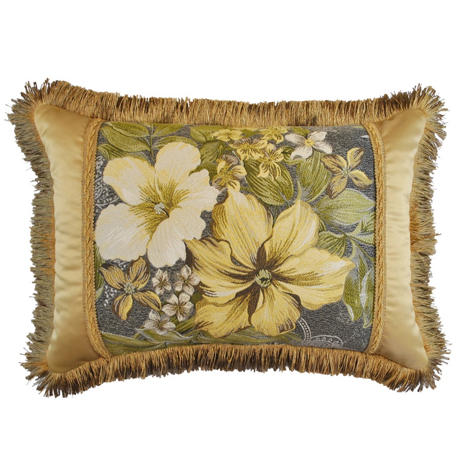 Sherry Kline Oasis Garden Luxury Boudoir Throw Pillow