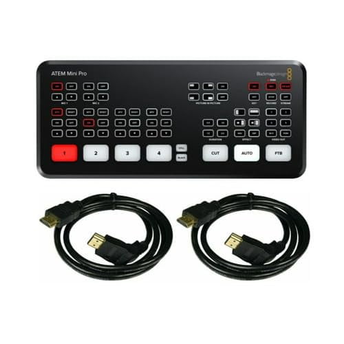 Conmutador de transmisión en vivo Blackmagic Design ATEM Mini Pro HDMI