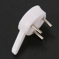 thumbnail image 4 of 20 pcs plastic heavy wall picture frame hooks hangers 3-pin small white, 4 of 5