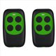 thumbnail image 1 of 2X Duplicador de Control Remoto de Garaje de 280-868 MHZ, Control Remoto Inalámbrico Multifrecuencia, Abridor de Puertas Universal, Color Verde, 1 of 4