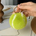 thumbnail image 6 of Wilitto Tennis Ball Plush Pendant Soft Stuffed Ball Plush Toy Fluffy Tennis Ball Key Ring Charm Sports Backpack Decoration Birthday Gift tennis, 6 of 12