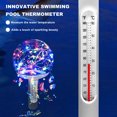 thumbnail image 2 of Termómetro Flotante para Piscina Con Solar LED Colo Fácil Lectura Por La Noche Rojo, 2 of 3
