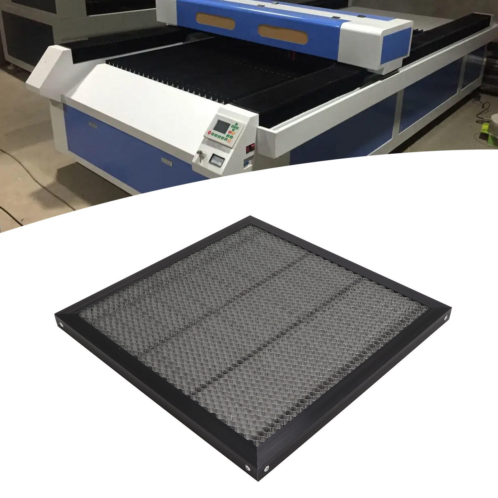 Suodoka 400x400mm Aluminum Alloy Cutting Platform – Mesh Design, Heat‑Dissipating, CNC‑Machined, Ideal for Laser & Wood Cutting