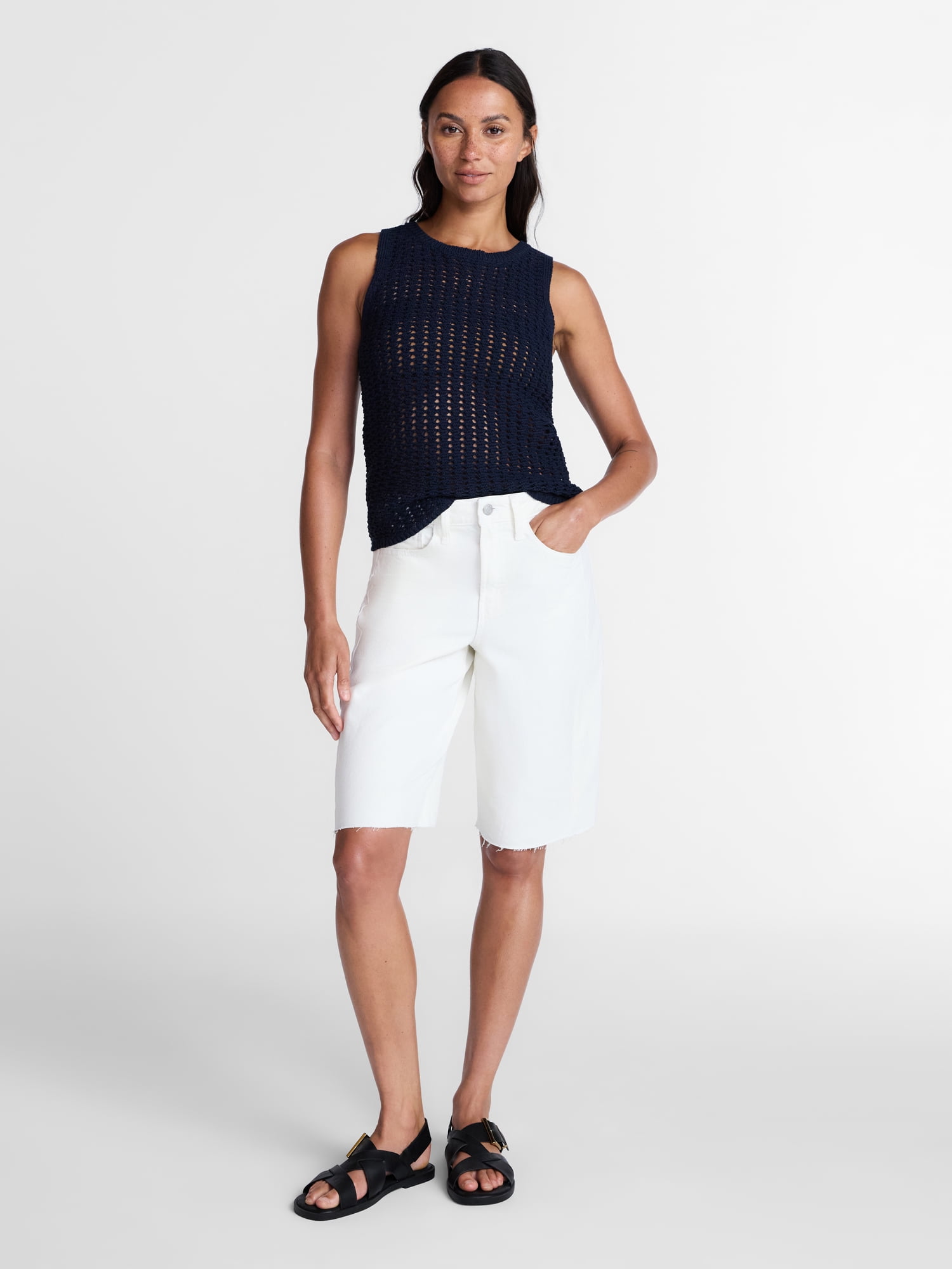 Time and Tru Woman's Sweater Tank, Sizes XS-XXXL