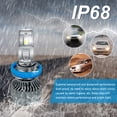 thumbnail image 2 of Bauma Auto 2Pcs H11 LED Headlight Bulbs 7000K Cold White 20000LM Beam Car Head Lamp Light, 2 of 10