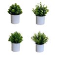 thumbnail image 3 of Bearachild 4 unids/set amplia gama de plantas artificiales decoración interior y exterior simulación Bonsai Leaf Bonsai voyage Type2 NO2, 3 of 6