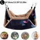 thumbnail image 2 of Chinchilla Ferret Hammock, 34x34cm Small Pet Hammock Rabbit Hammock Soft Double Hammock, 2 of 5