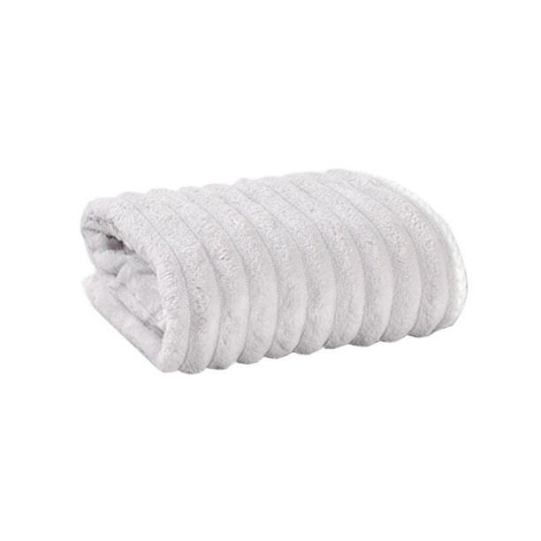 Toallas de Mano Blancas para el Baño Concisa de Alta Densidad de la Toalla de Lana 35x75cm, Suave Absorbente Paño de Lavado para la Cara, las Manos Y las Toallas Blancas