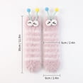 thumbnail image 4 of Fabrcox Funny Cartoon Big Eyes Monster Slipper Socks, Thick Warm Winter Indoor Floor Socks, Cozy Casual Loungewear Socks for Sleep (Mint Green), 4 of 8