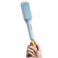 thumbnail image 1 of Self-Cleaning Anti-Static Massage Comb Lightweight Wide Tooth Fluffy Comb for Women Girl, 1 of 5
