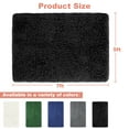 thumbnail image 7 of Nefoso Shag Area Rug, 5ft x 7ft Soft Fluffy Area Rugs for Living Room Bedroom Decor Carpet, Black, 7 of 7