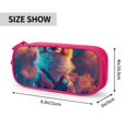 thumbnail image 2 of Sigee Starry Sky White Cloud Puppy for Portable Pencil Pouch with Zipper for Students, Artists, and Office Use, 2 of 5